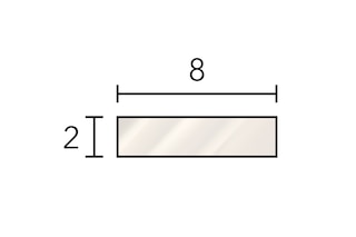 Welding Rod Profile C 2x8