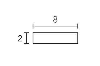 Welding Rod Profile C 2x8