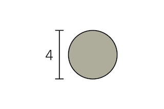 Cordon de soudure profil D ø4