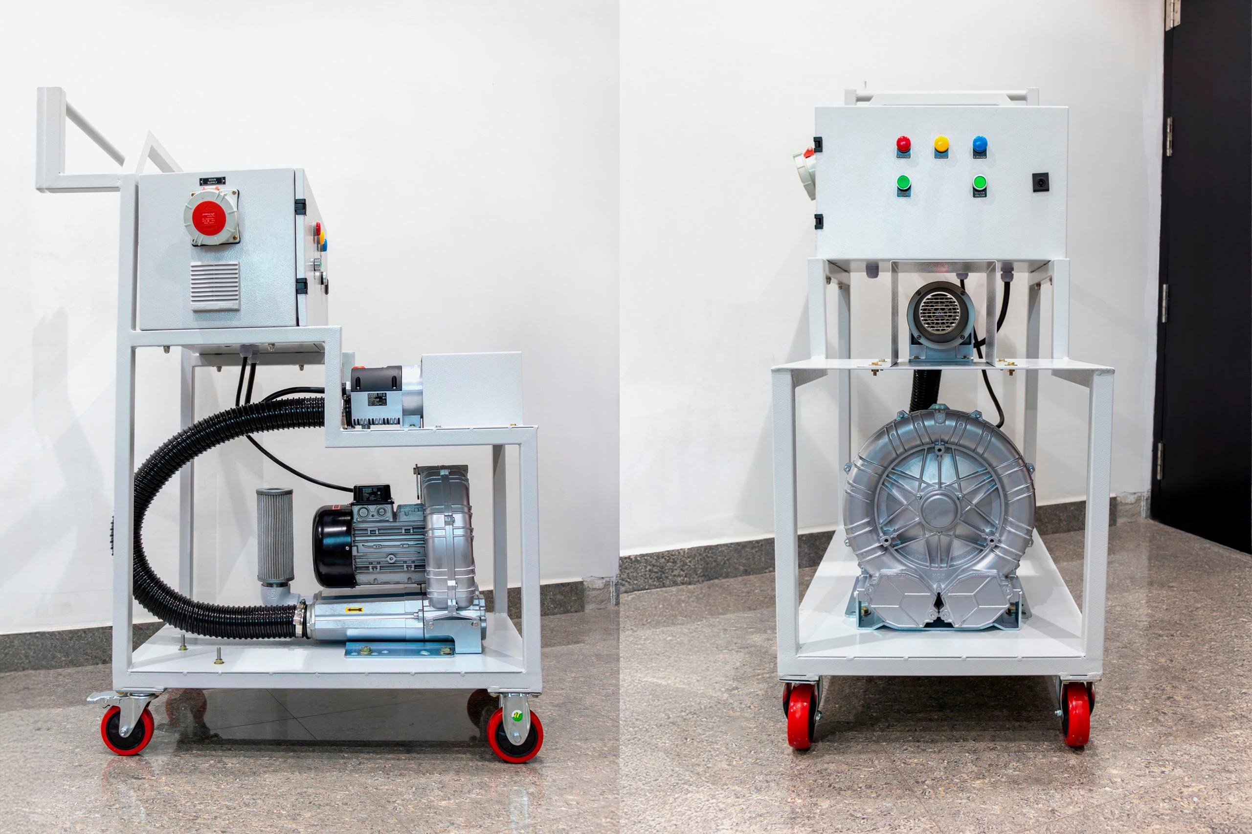 Prototyp LHS 61 System und Airpack.