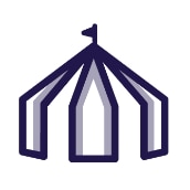 Tent tarpaulin welding