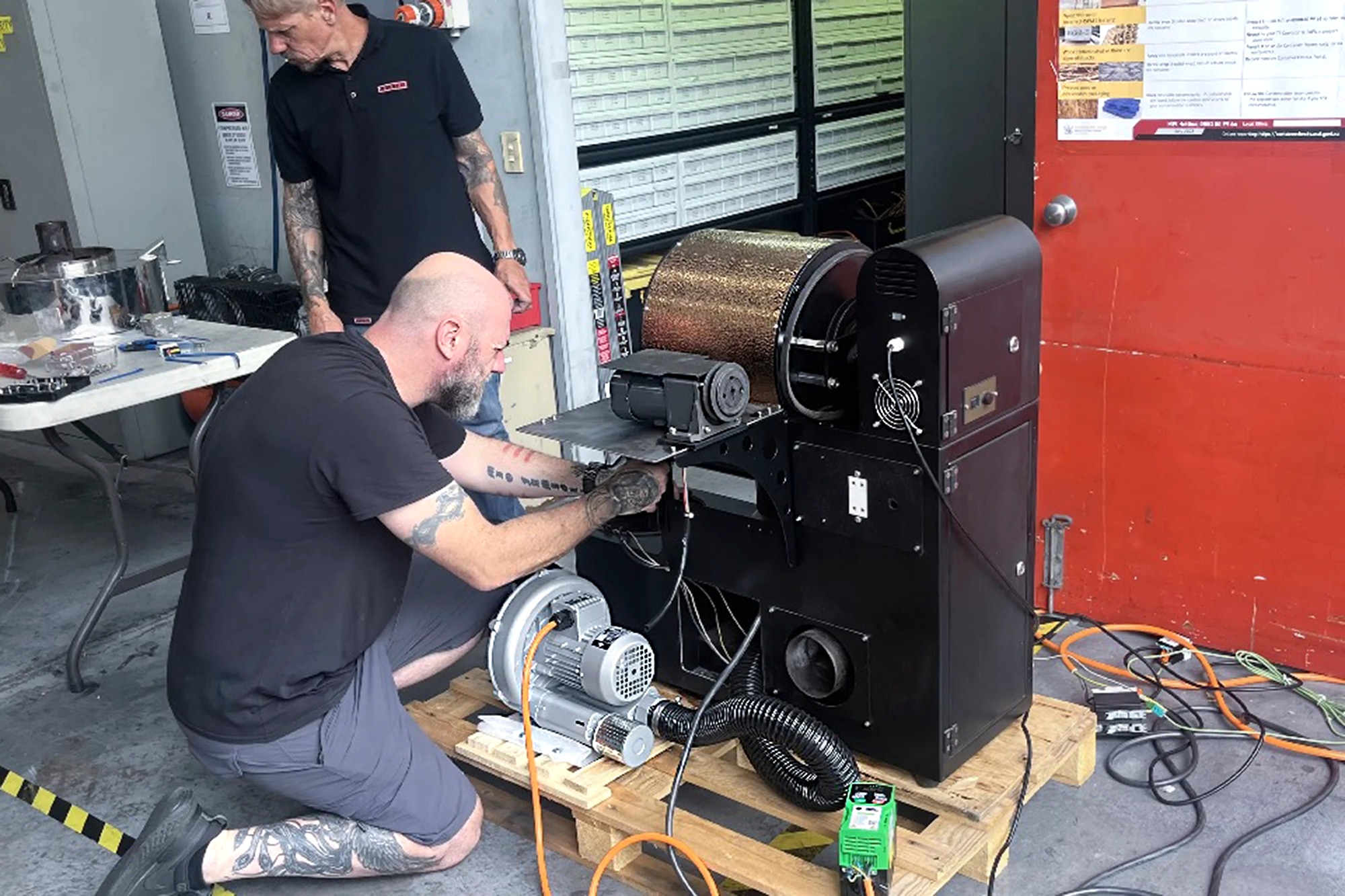 Switch from gas to electric - coffee roaster