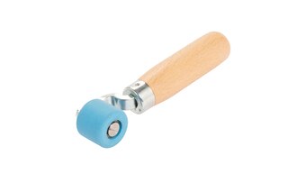 Rullo Di Cucitura In Silicone A Pressione Manuale Per Saldatura In PVC Per Tetti Ad Alta Temperatura Diametro 40 Mm Rosso