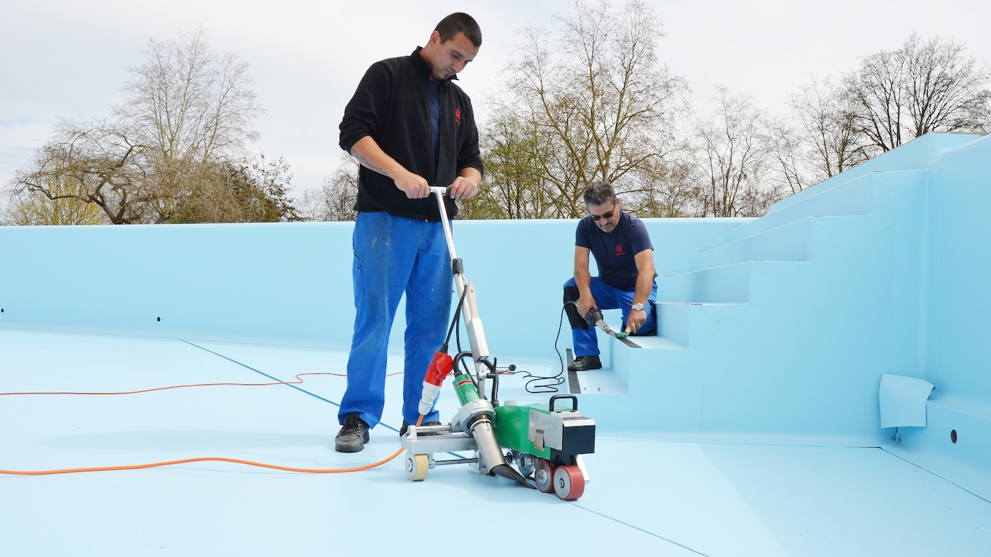 Pool waterproofing